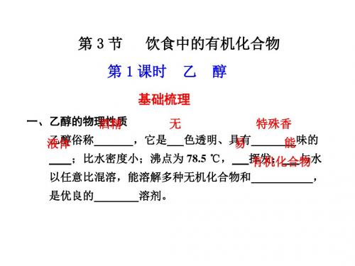 化学课件《乙醇》优秀ppt26 人教课标版