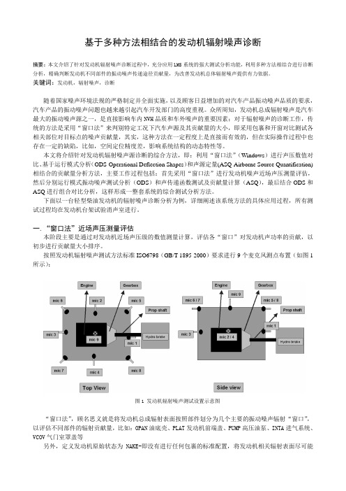 基于多种方法相结合的发动机辐射噪声诊断-2006