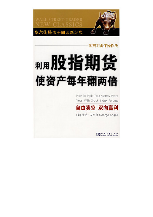 利用股指期货使资产每年翻两倍——华尔街操盘手阅读新经典