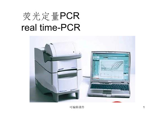 荧光定量PCR原理及操作步骤ppt课件