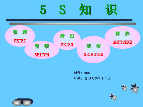 经典5S培训教材PPT课件