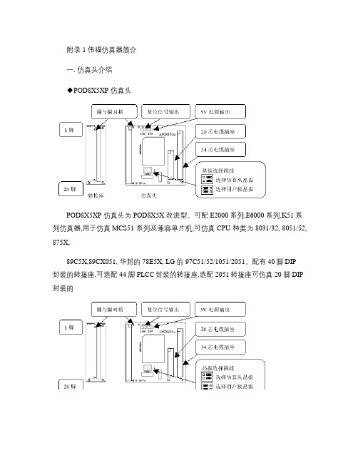 伟福仿真器简介.