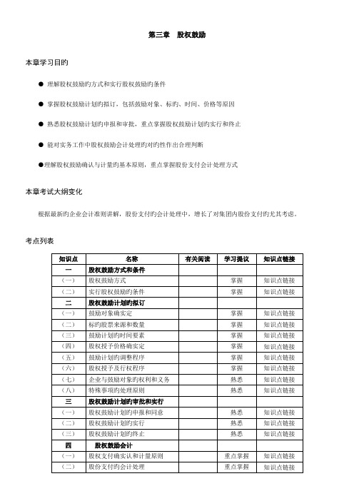 2023年高级会计师考试辅导教程股权激励