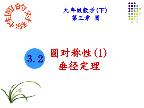 3.2.1圆的对称性(垂径定理)PPT课件