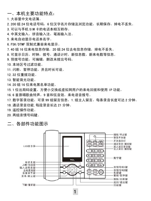 HCD868(88)TSD说明书