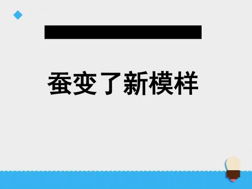 《蚕变了新模样》动物的生命周期PPT课件3 (共20张PPT)