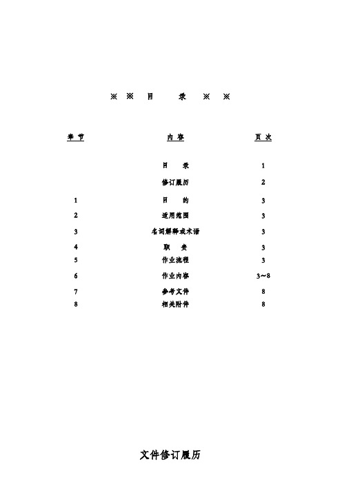 搬运贮存包装防护控制程序