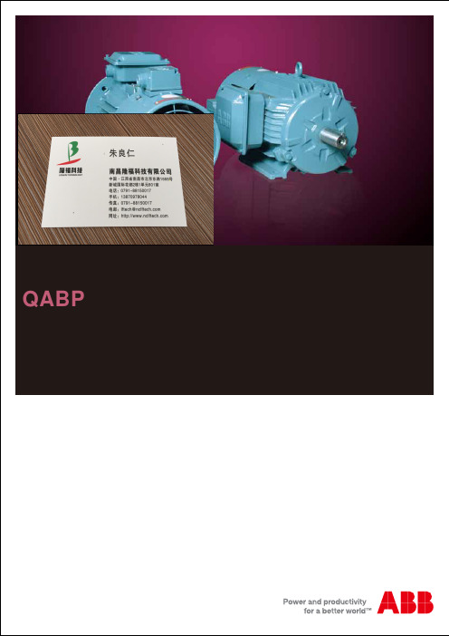 ABB电机样本ABB电机样本QABP