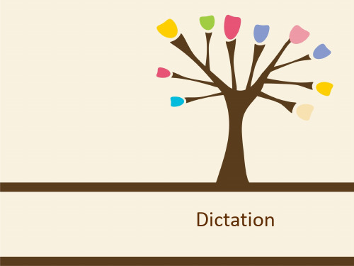 英语专业四级Dictation部分经验分享