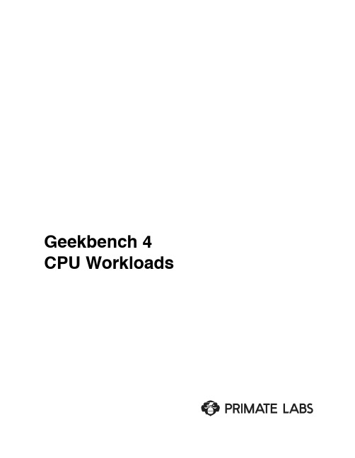 Geekbench4CPUWorkloads