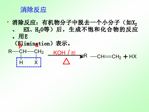 02-卤代烃的消除反应课件