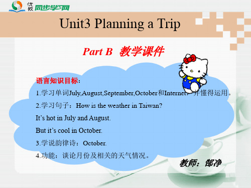 闽教版小学英语五年级上册Unit3__PartB教学课件