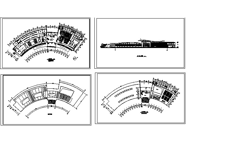 6461.85平方米办公楼建筑设计图