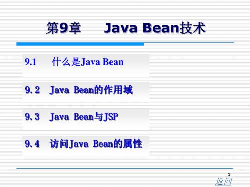 JAVA Web 第9章