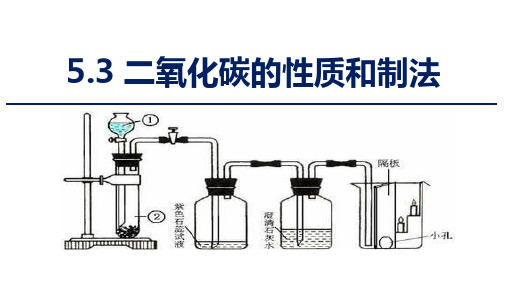 粤教版九年级化学上册《二氧化碳的性质和制法》燃料PPT