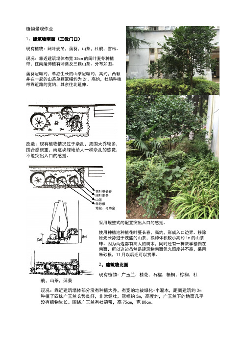 植物景观分析作业