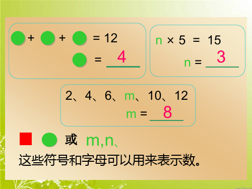 用字母运算律和公式