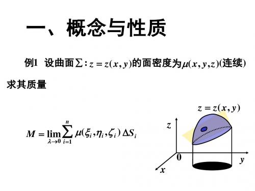 8-4第一型曲面积分