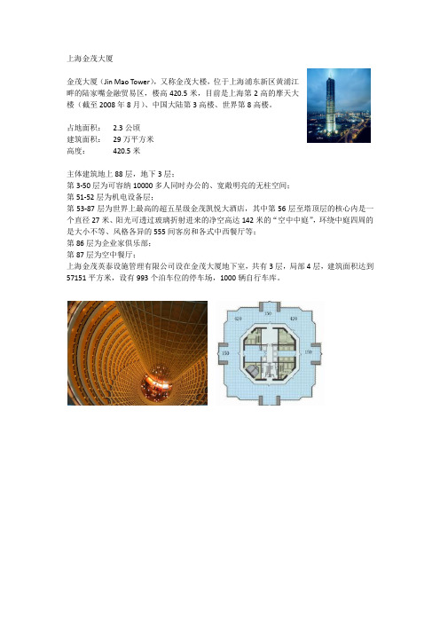 上海金茂大厦