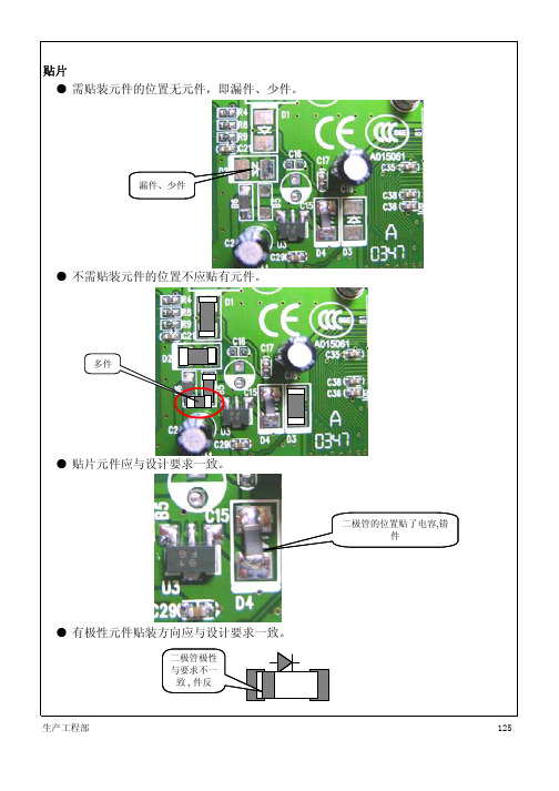 PCBA工艺标准