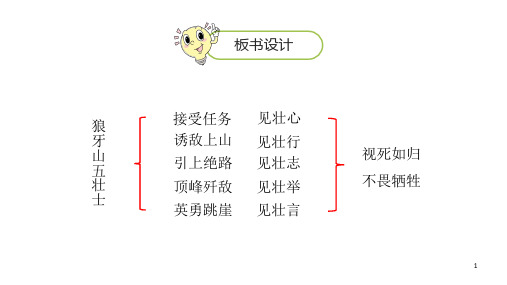 【精品教学课件】四年级下册语文课件-6《狼牙山五壮士》课时2 人教部编版 (共31张PPT)_26-