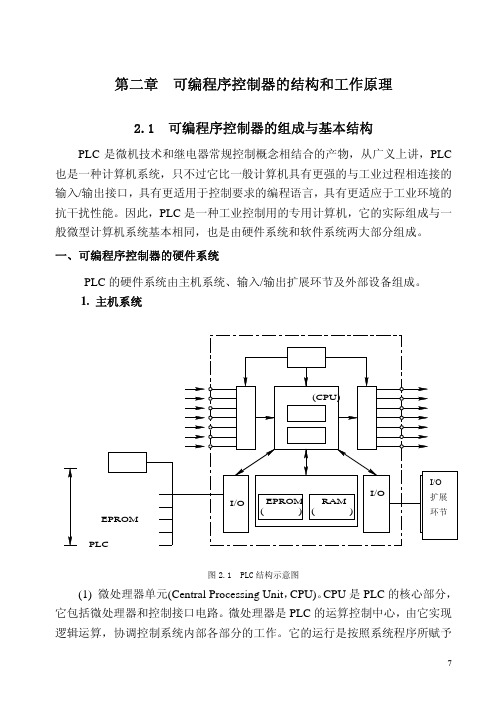 第二章  第二章可编程序控制器的结构和工作原理