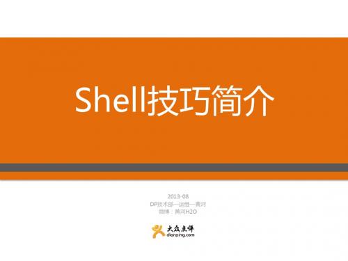 Linux shell 脚本技巧介绍(-)