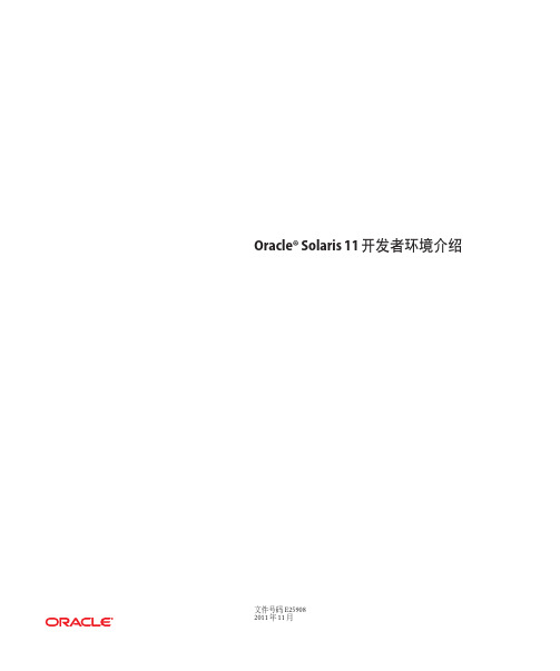 Oracle(R)_Solaris_11_开发者环境介绍_E25908