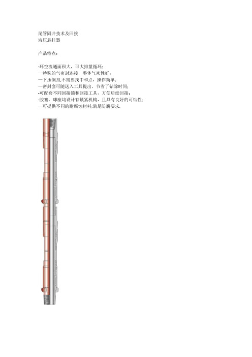 尾管固井技术及回接