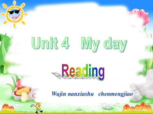 7A(新)Unit4 Reading