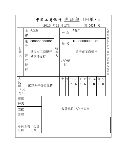 原始凭证