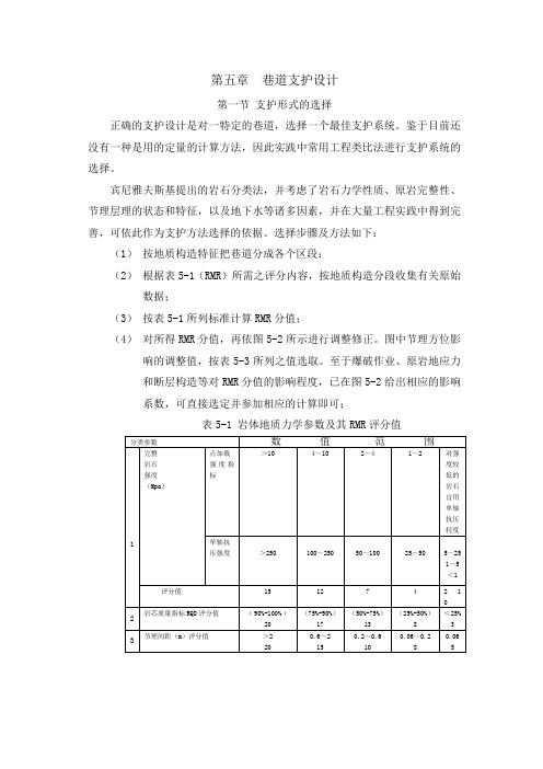 巷道支护设计