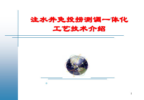 注水井测调一体化工艺技术研究