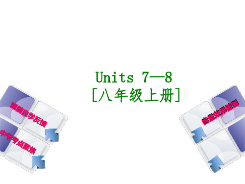 译林版英语八年级上册第7-8单元复习