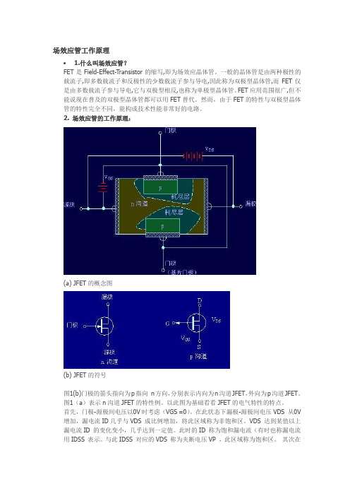 场效应管基础与主要参数