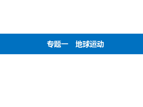 专题一第1讲 太阳辐射与太阳直射点回归运动 课件-2021届高考二轮复习