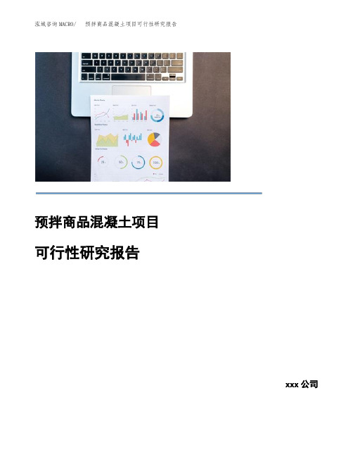 预拌商品混凝土项目可行性研究报告