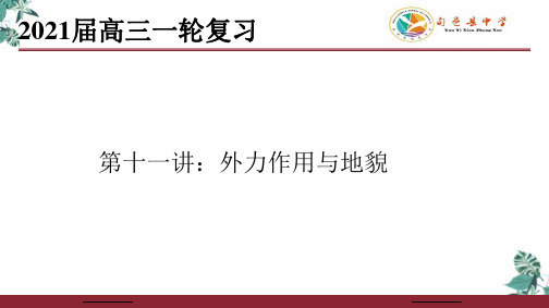 高考一轮复习配套课件_外力作用与地貌