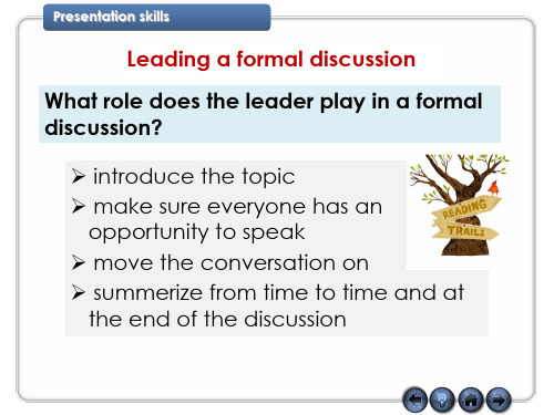 Presentation_skills 视听说 Book 4 Unit 5 Gender Studies 教学课件