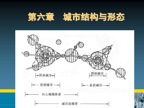 城市规划原理——城市总体规划原理第六章 城市结构与形态