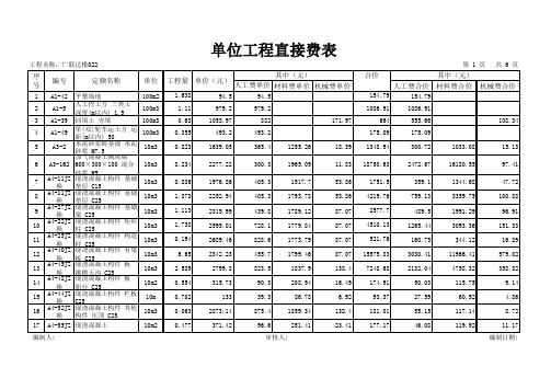 广联达楼套价