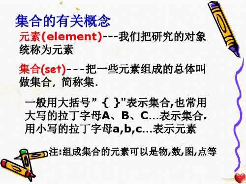 高中数学人教A必修一课件-1.1.1集合的含义与表示