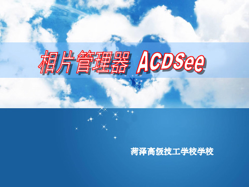 ACDSee ppt课件