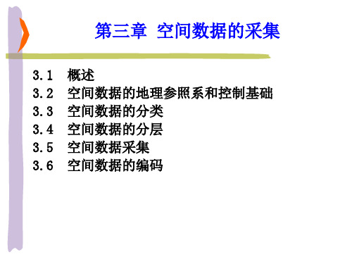 地理信息系统第三章