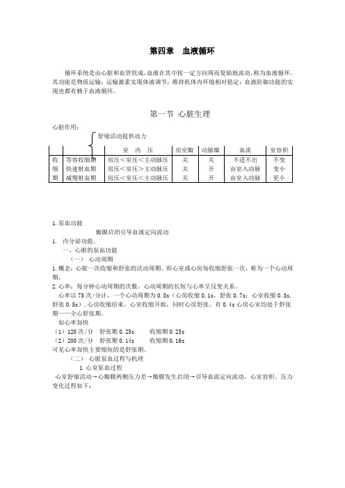 西安医专医学生理学讲义04血液循环