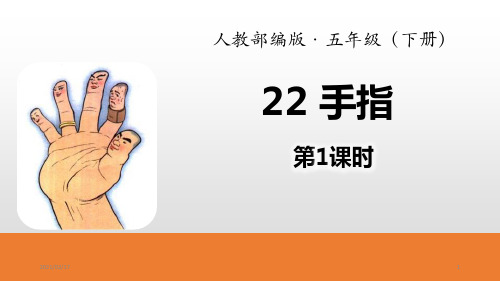 1手指优质课件PPT