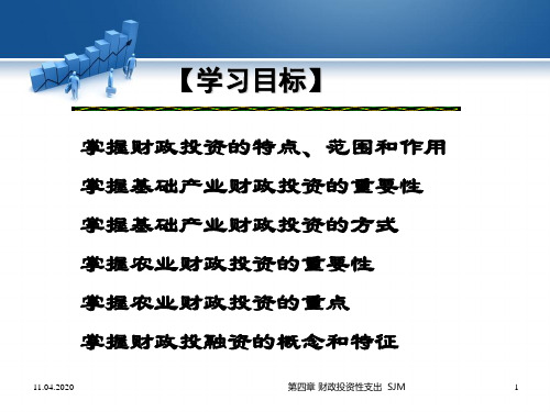 财政学第四章 财政投资性支出-36页精选文档