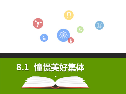 8.1 憧憬美好集体 课件 (共25张PPT)