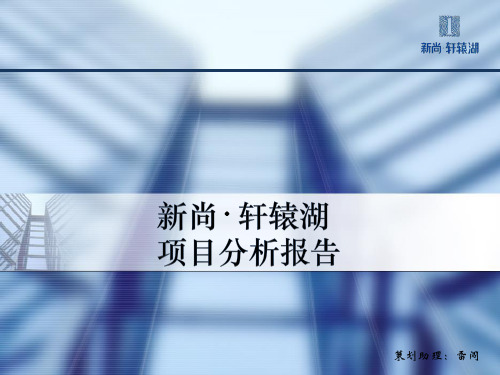 新郑项目定位分析(1)