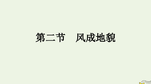 新教材2023年高中地理第2章地球表面形态第2节风成地貌课件湘教版必修第一册